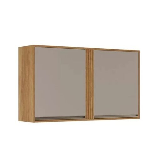 Aéreo de Cozinha 1,20m Pérola Cinamomo/Off White - Sallêto