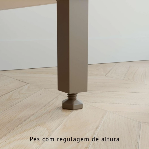 Balcão de Cozinha 1,20m Flórida Cinamomo/Off + Aéreo 1,20m Pérola Cinamomo/Off - Sallêto - Imagem 10