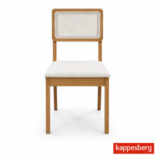 Alternative view of Caixa 2 Cadeiras Gardeni Canela MDF - Kappesberg