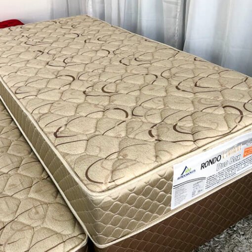 Unibox Solteiro Ortopédico Duo Box + Cama Auxiliar Rondomóveis - 88x188x60 cm - Imagem 3