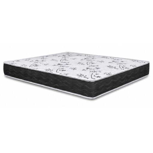 Colchão Casal 100% Espuma Extra Firme Lestespuma + Base Box Baú Casal Confort Sued Preto Blindado Issacar - 138x188x63 - Imagem 7