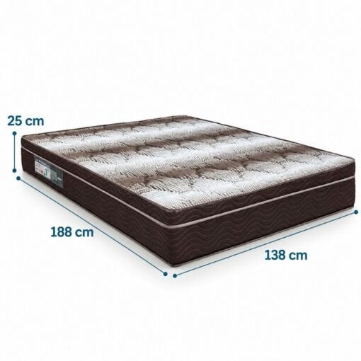 Colchão Casal Ortopédico Light Ortobom 138x188x25 cm | Suporta até 260kg - Imagem 3