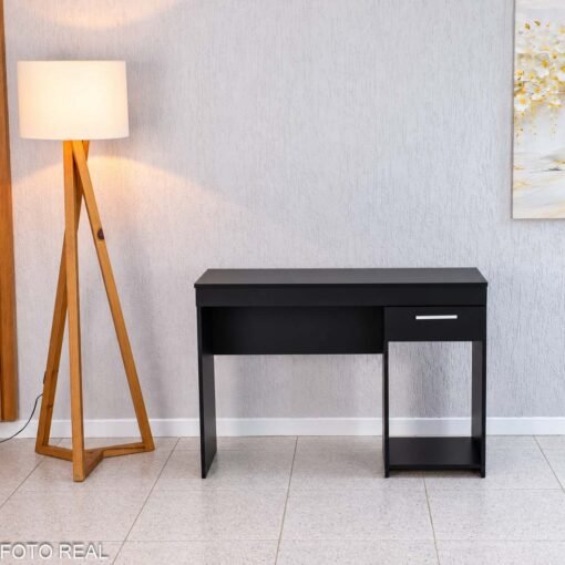Mesa 1,08m Office NT 2070 Preto 1 Gaveta - Notável - Imagem 9
